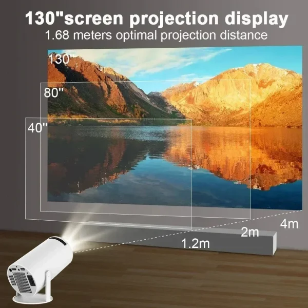Projector HY300 Pro 4K